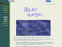 Tablet Screenshot of narcangel.dostweb.com